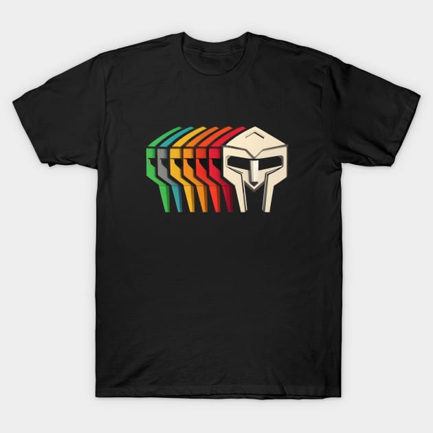 Retro Doom Artwork T-Shirt by Abeer Ahmad